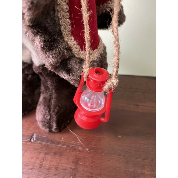 African American Black Santa Claus Figure Table Stand Christmas Decor 18” T8 - Picture 4 of 8